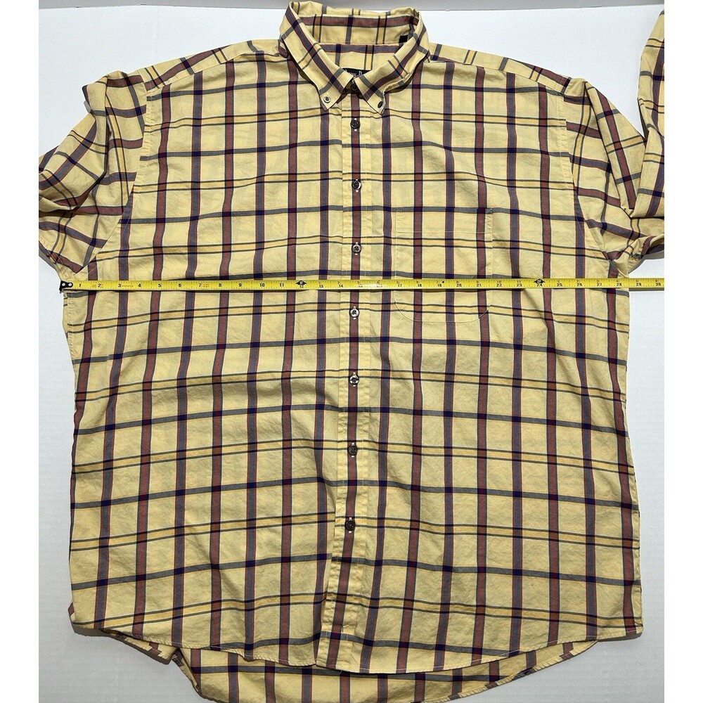 Gitman Bros. Checkered Plaid Button Down Long Sle… - image 4